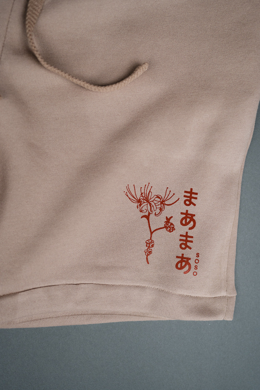 Sweat Shorts with Spider Lily logo