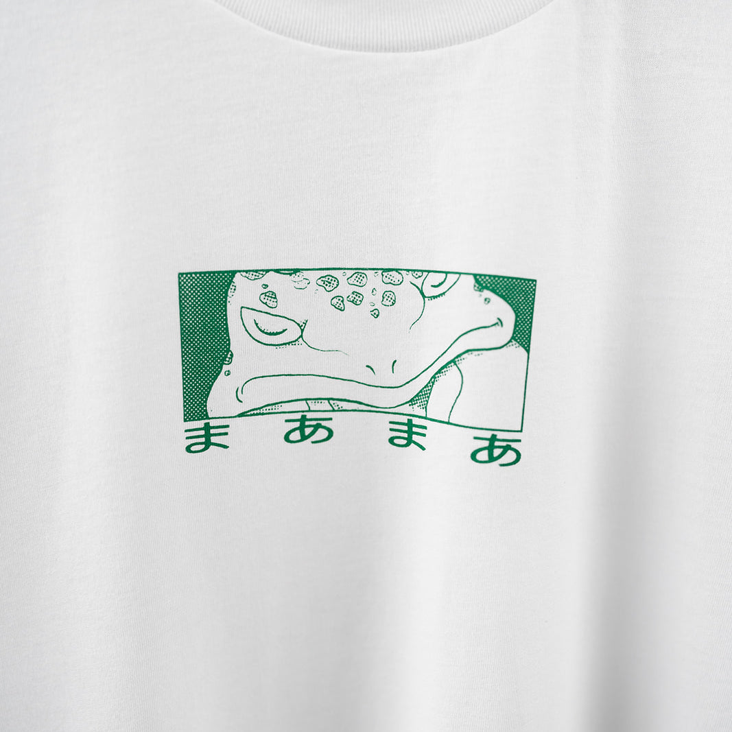 Samurai Toad Anime Design | White and Green | Japanese Streetwear